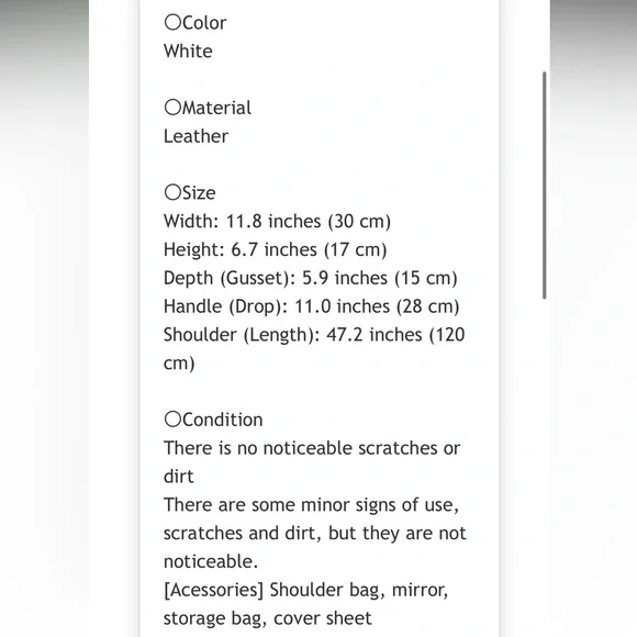 Gucci White Leather Handbag with Bamboo Handle - Picture 11 of 11